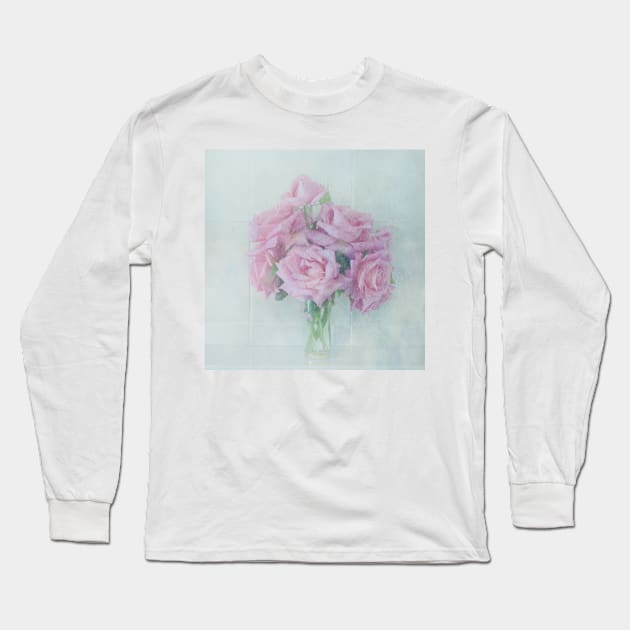 Roses from my Garden Long Sleeve T-Shirt by Artskratch